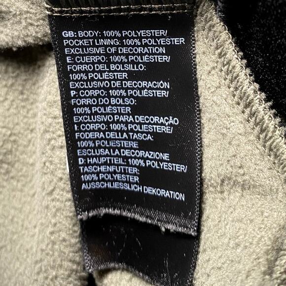 The North Face Boys' Gray, Green & Black Fleece - L - Picture 10 of 11